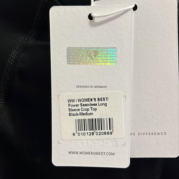 Women’s Best - Power Seamless Long Sleeve Crop Top - Picture 4 of 4